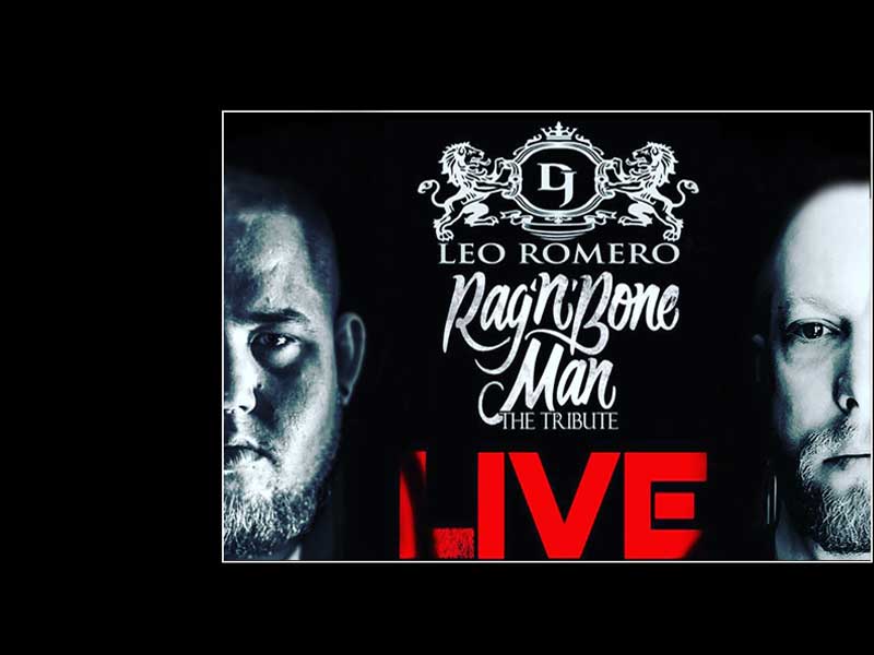 Rag 'n' Bone Man by Leo Romero exclusively with Kendall Events in 2020