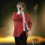 Bob Wyper as Rod Stewart September 2017, Cyprus Kendallevents.com